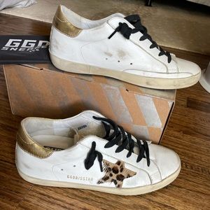 Golden goose superstar sneakers size 38